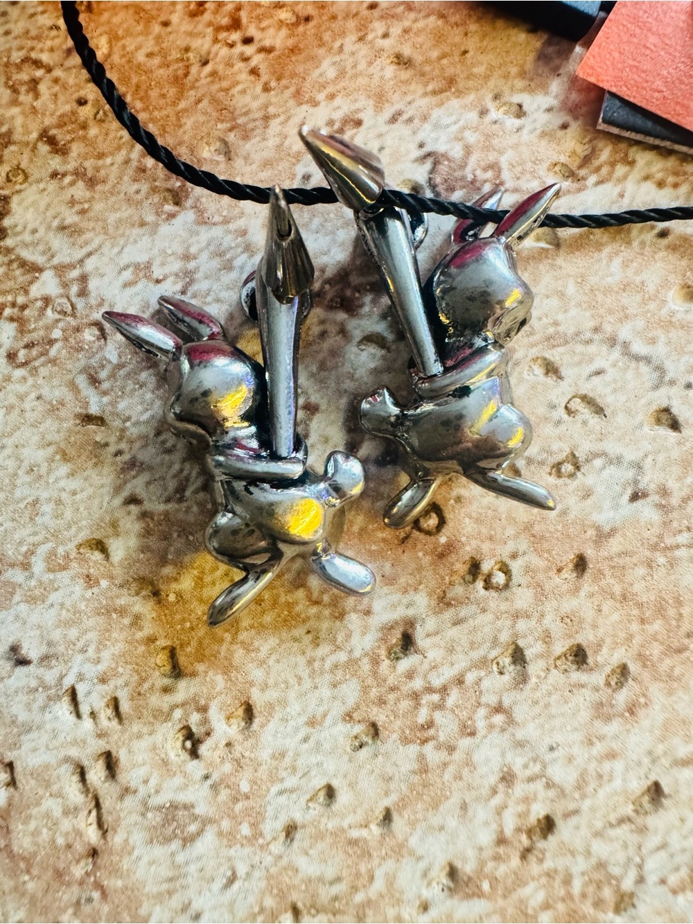 Heaven x Marc Jacobs Limited Edition Silver Earrings New FULL INCLUSION - Picture 3 of 5